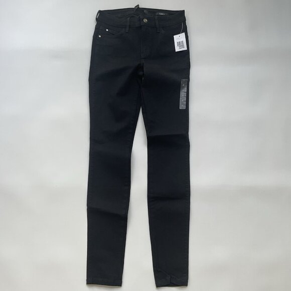 Guess Women’s Curve X Super Stretch Skinny Jeans In Black Mid Rise Size 27 - Picture 2 of 10